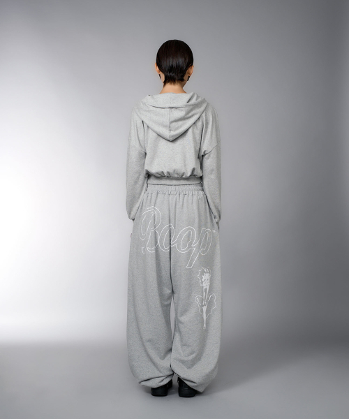 LAUGHER（ラファー）の「[Betty Boop] Mood Sweat Jogger Pants - Gray (White)（スウェットパンツ・レディース・その他・FREE）」の14枚目の写真