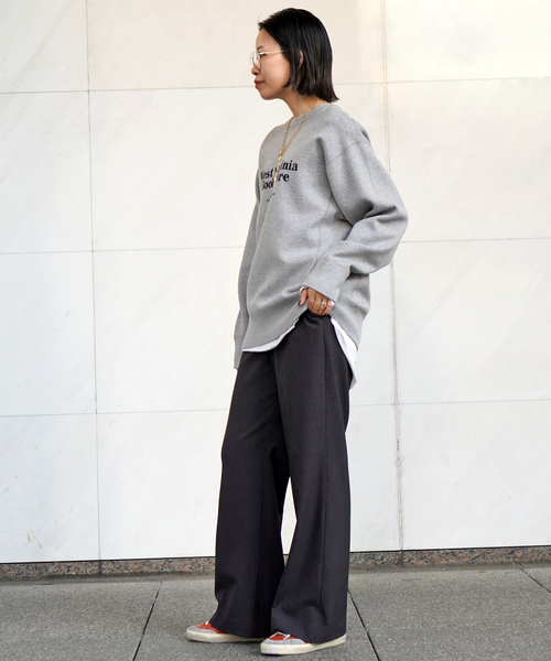 St.Johns 3rd club（セントジョンズサードクラブ）の「【St.Johns 3rd Club/セントジョンズサードクラブ】West Viginia Book Store（ニット/セーター・レディース・ライトグレー・FREE）」の3枚目の写真