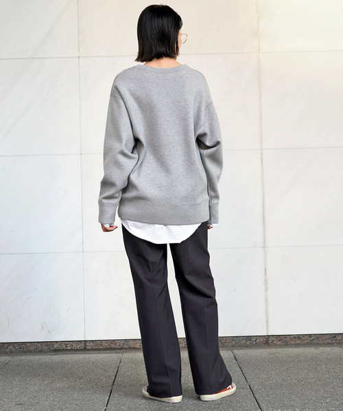 St.Johns 3rd club（セントジョンズサードクラブ）の「【St.Johns 3rd Club/セントジョンズサードクラブ】West Viginia Book Store（ニット/セーター・レディース・ライトグレー・FREE）」の4枚目の写真