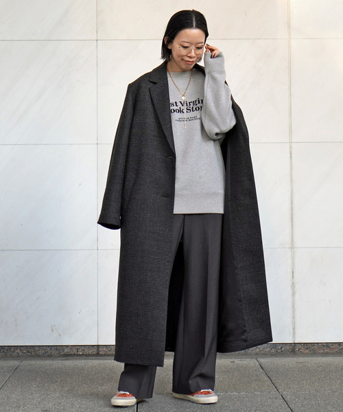 St.Johns 3rd club（セントジョンズサードクラブ）の「【St.Johns 3rd Club/セントジョンズサードクラブ】West Viginia Book Store（ニット/セーター・レディース・ライトグレー・FREE）」の5枚目の写真