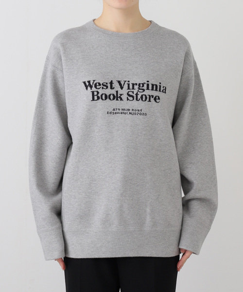 St.Johns 3rd club（セントジョンズサードクラブ）の「【St.Johns 3rd Club/セントジョンズサードクラブ】West Viginia Book Store（ニット/セーター・レディース・ライトグレー・FREE）」の17枚目の写真
