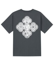 KTG0123 フリーメイソン 半袖Tシャツ - グレー