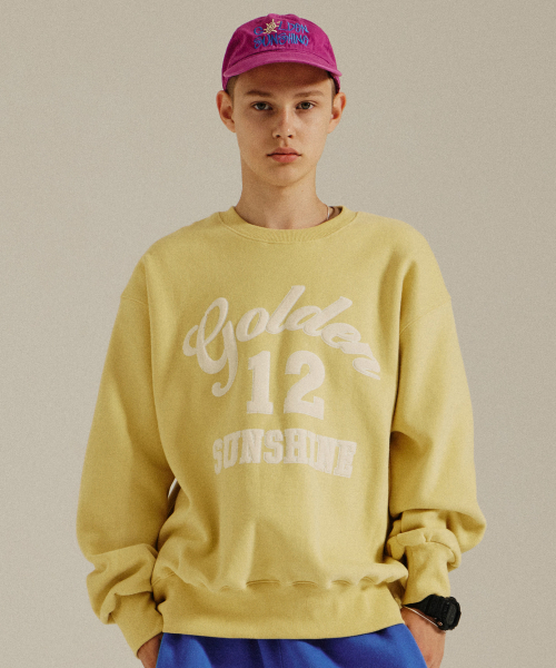 GOLDEN SNSHINE(ゴールデン サンシャイン)の「Golden SweatShirts_Light Yellow(スウェット・メンズ・その他・MEDIUM/LARGE)」の1枚目の写真