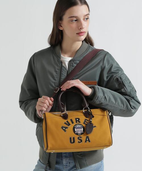 直営店限定》LX VARSITY LEATHER MINI DUFFLE BAG（ボストンバッグ