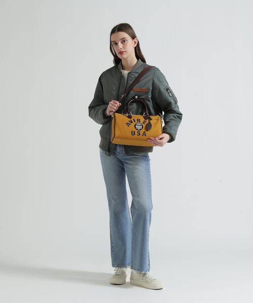 直営店限定》LX VARSITY LEATHER MINI DUFFLE BAG（ボストンバッグ