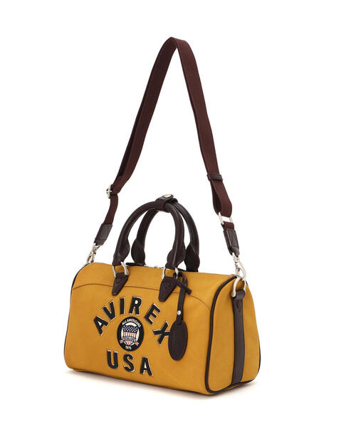 直営店限定》LX VARSITY LEATHER MINI DUFFLE BAG（ボストンバッグ