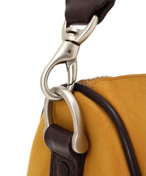 AVIREX（アヴィレックス）の「《直営店限定》LX VARSITY LEATHER MINI DUFFLE BAG（ボストンバッグ・レディース・マスタード・F）」の14枚目の写真