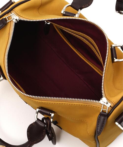 AVIREX（アヴィレックス）の「《直営店限定》LX VARSITY LEATHER MINI DUFFLE BAG（ボストンバッグ・レディース・マスタード・F）」の11枚目の写真