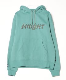 ヘイト [HAIGHT] × グラインドロッジ [GRINDLODGE] - プルオーバーパーカー [HTGL-253001 FRESH LEAF HOODIE ft.GRINDLODGE]