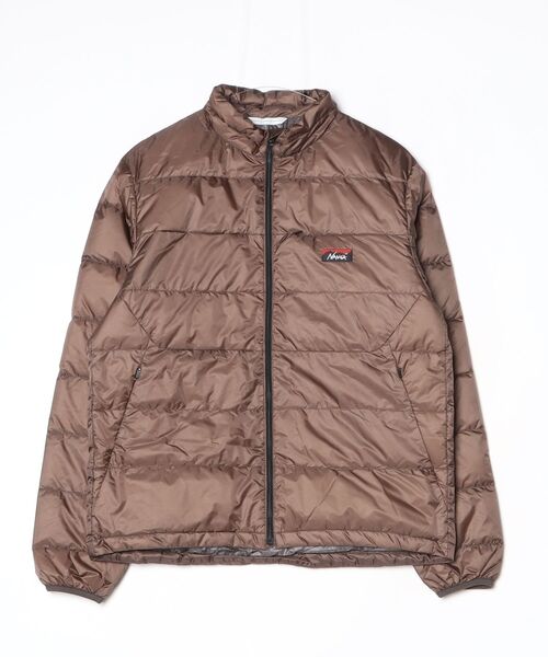 NANGA（ナンガ）の「ナンガ  ATL DOWN ZIP BLOUSON（ダウンジャケット/コート・メンズ・ブラウン/ブラック・L/M/LL/S）」の2枚目の写真