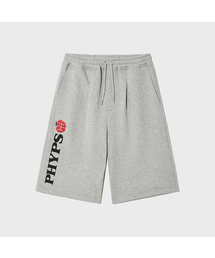 アップルベスキットハーフパンツ_グレー