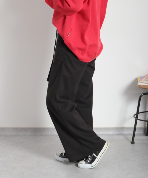 cepo（セポ）の「ジャージーワークイージーベルテッドパンツ（その他パンツ・レディース・オフホワイト/ブラック/ブラウン・S/M/L）」の21枚目の写真