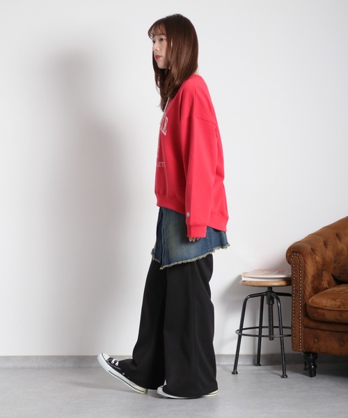 cepo（セポ）の「ジャージーワークイージーベルテッドパンツ（その他パンツ・レディース・オフホワイト/ブラック/ブラウン・S/M/L）」の17枚目の写真