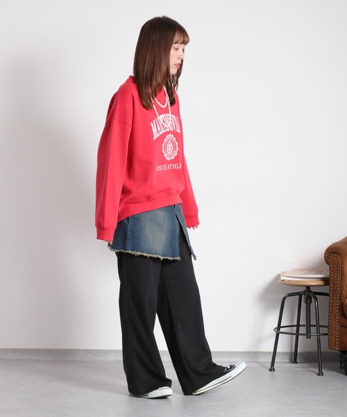 cepo（セポ）の「ジャージーワークイージーベルテッドパンツ（その他パンツ・レディース・オフホワイト/ブラック/ブラウン・S/M/L）」の19枚目の写真