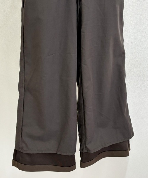 cepo（セポ）の「ジャージーワークイージーベルテッドパンツ（その他パンツ・レディース・オフホワイト/ブラック/ブラウン・S/M/L）」の15枚目の写真