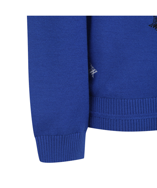 ANEW GOLF（アニューゴルフ）の「M LOGO PATTERN WIND BLOCK PULLOVER_RB（ニット/セーター・メンズ・その他・MEDIUM/LARGE/X-LARGE/XX-LARGE）」の7枚目の写真
