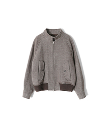 HORLISUN（ホーリーサン）の「Visitor Wool Twill Harrington Jacket Melange Brown（その他アウター）」