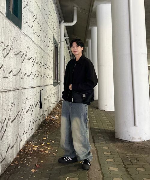 OURDAYZ（アワーデイズ）の「アッセンブルワイドバルーンデニムパンツ[ディープブルー]（デニムパンツ・レディース・その他・LARGE/MEDIUM/SMALL/X-LARGE）」の17枚目の写真