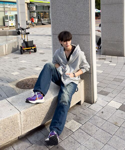 OURDAYZ（アワーデイズ）の「アッセンブルワイドバルーンデニムパンツ[ディープブルー]（デニムパンツ・レディース・その他・LARGE/MEDIUM/SMALL/X-LARGE）」の21枚目の写真