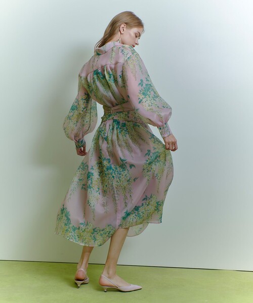 LOULOU WILLOUGHBY】RATTIオーガンフラワースカート（スカート