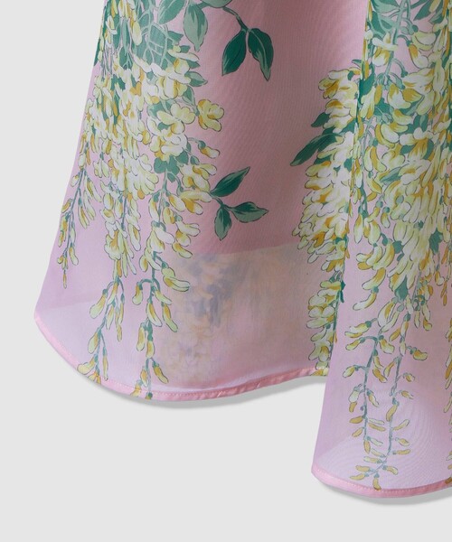 LOULOU WILLOUGHBY】RATTIオーガンフラワースカート（スカート