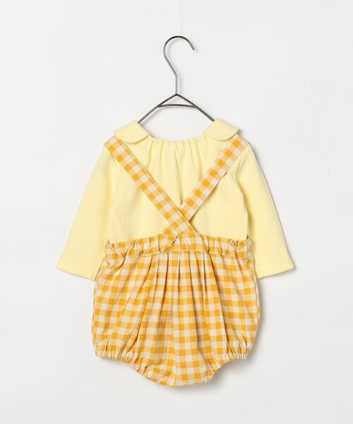 p.premier（ピードットプルミエ）の「ベビーオーバーオール&トップスセット（その他ベビーウェア・キッズ・ピンク/レッド/インディゴブルー/イエロー・70/80）」の8枚目の写真