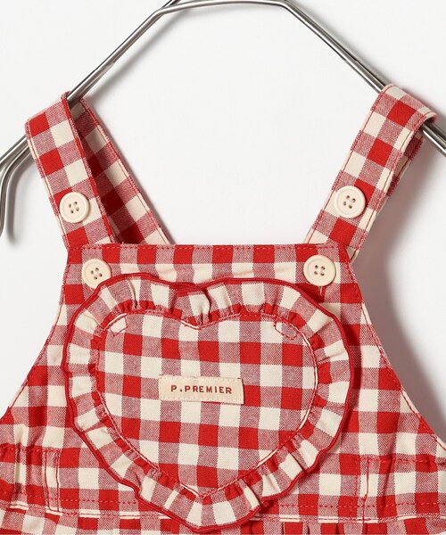 p.premier（ピードットプルミエ）の「ベビーオーバーオール&トップスセット（その他ベビーウェア・キッズ・ピンク/レッド/インディゴブルー/イエロー・70/80）」の17枚目の写真