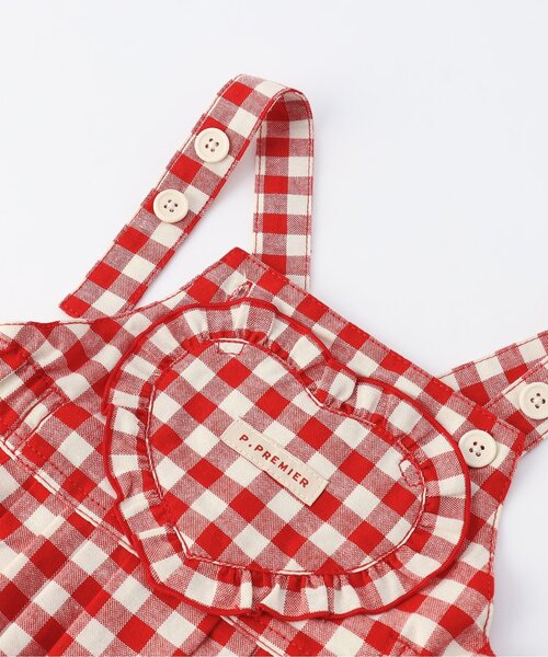p.premier（ピードットプルミエ）の「ベビーオーバーオール&トップスセット（その他ベビーウェア・キッズ・ピンク/レッド/インディゴブルー/イエロー・70/80）」の18枚目の写真