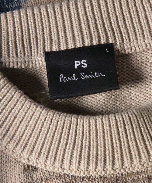 PS Paul Smith（ピーエスポールスミス）の「"Geometric Floral" クルーネックニット / 162405 791Z（ニット/セーター・メンズ・オフホワイト/ネイビー・X-LARGE/LARGE/MEDIUM）」の12枚目の写真