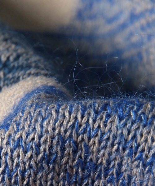 PS Paul Smith（ピーエスポールスミス）の「"Geometric Floral" クルーネックニット / 162405 791Z（ニット/セーター・メンズ・オフホワイト/ネイビー・X-LARGE/LARGE/MEDIUM）」の14枚目の写真