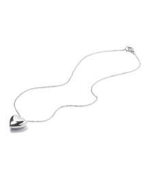 JBANS CLASSIC（ジェイバンスクラシック）の「Big Volume Heart Pendant Chain Necklace (C2503-AN890_SV)（ネックレス・レディース）」