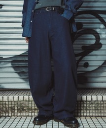 improves | 9.5oz デニム バレルレッグ ジーンズ(デニムパンツ)