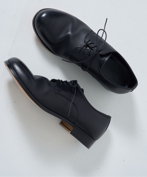 PADRONE(パドローネ)の「【PADRONE】別注 DERBY PLAIN TOE SHOES 外羽根ドレープシューズ ダービープレーントゥシューズ PK8686-2004-17C(ドレスシューズ・メンズ・ダークブラウン/キャメル/ブラック・42/41/40)」の7枚目の写真