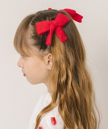 URBAN CHERRY（アーバンチェリー）の「【2点セット】ニットリボンクリップ（ヘアピン）」