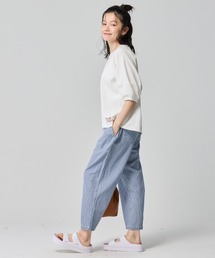 KRIFF MAYER Lady's Collection（クリフメイヤーレディースコレクション）の「【薄手･綿100%】ライトオンスデニムベイカーパンツ（その他パンツ）」
