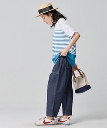 KRIFF MAYER Lady's Collection（クリフメイヤーレディースコレクション）の「【薄手･綿100%】ライトオンスデニムベイカーパンツ（その他パンツ）」