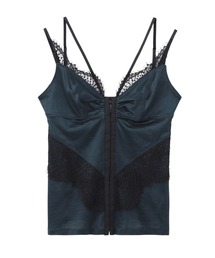 JOHN LAWRENCE SULLIVAN（ジョンローレンスサリバン）の「JERSEY & LACE COMBINATION CAMISOLE（キャミソール）」