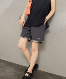 FRED PERRY（フレッドペリー）の「【WEB先行予約】[FRED PERRY フレッドペリー] 別注 ツインティップライン ワンポイントロゴ刺繍 スイムショートパンツ（その他パンツ）」