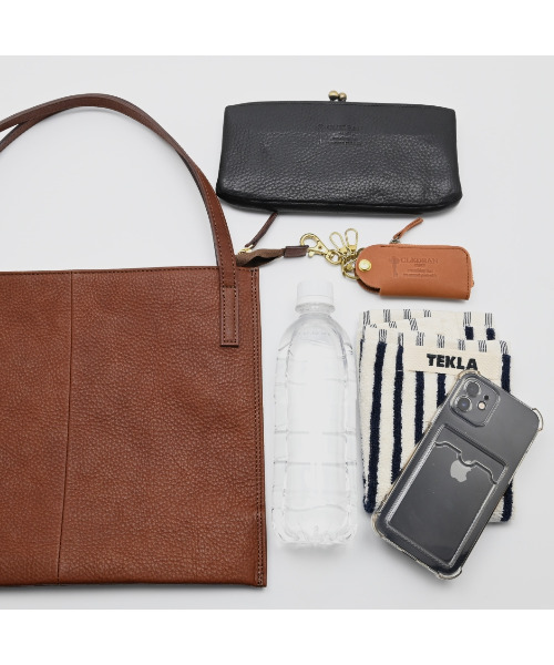 CLEDRAN(クレドラン)の「【本革 ソフト】CL3942 NOUVE GUSSET TOTE(トートバッグ・レディース・ブラウン/ブルーグレー/ブラック・FREE)」の11枚目の写真