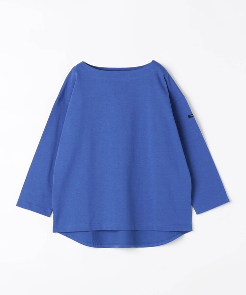 Grand PARK（グランドパーク）の「日本製　デラヴェ天竺　カットソー（その他トップス・レディース・チャコールグレー/ブルー/ブラウン・S/M）」の7枚目の写真