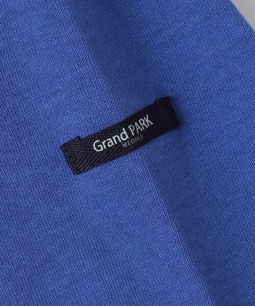 Grand PARK（グランドパーク）の「日本製　デラヴェ天竺　カットソー（その他トップス・レディース・チャコールグレー/ブルー/ブラウン・S/M）」の11枚目の写真