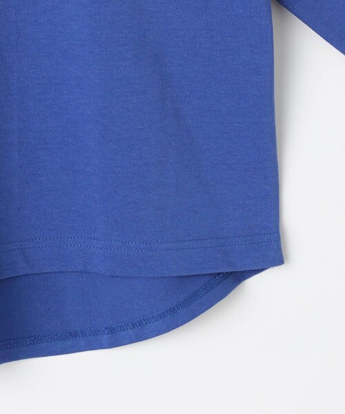 Grand PARK（グランドパーク）の「日本製　デラヴェ天竺　カットソー（その他トップス・レディース・チャコールグレー/ブルー/ブラウン・S/M）」の12枚目の写真