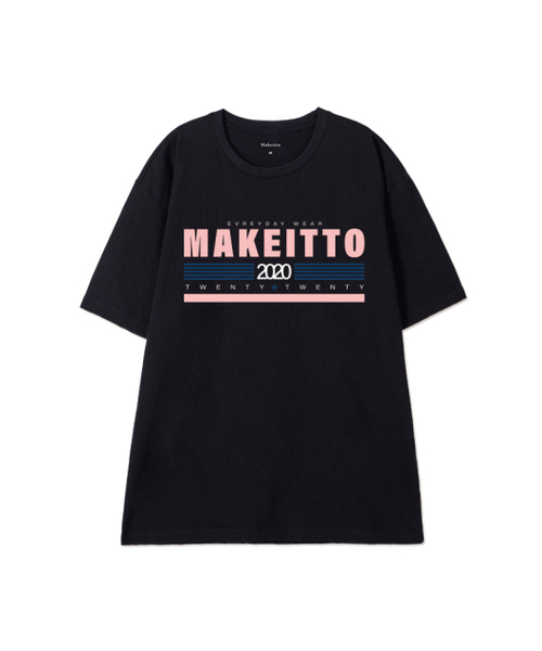 MAKEITTO（メイキット）の「[TWENTY TWENTY] CREW NECK TEE_BLACK（Tシャツ/カットソー・メンズ・その他・MEDIUM/LARGE/X-LARGE/XX-LARGE）」の2枚目の写真