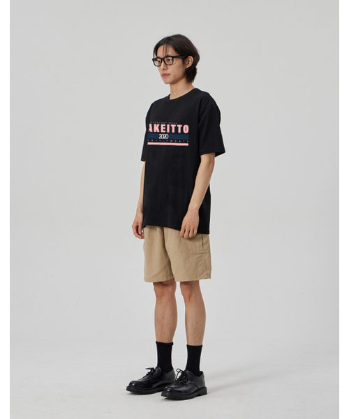 MAKEITTO（メイキット）の「[TWENTY TWENTY] CREW NECK TEE_BLACK（Tシャツ/カットソー・メンズ・その他・MEDIUM/LARGE/X-LARGE/XX-LARGE）」の4枚目の写真