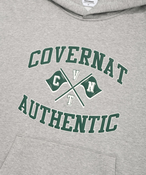 COVERNAT（カバーナット）の「フレグアーチドロップフィットフードパーカー メランジグレー（パーカー・レディース・その他・SMALL/MEDIUM/LARGE）」の3枚目の写真