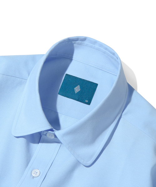 Diamond Layla(ダイアモンドレイラ)の「Poly Overfit Shirt S37-2 Sky Blue(シャツ/ブラウス・レディース・その他・S/M/L/XL)」の2枚目の写真