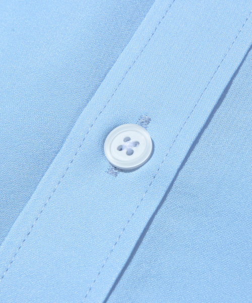 Diamond Layla(ダイアモンドレイラ)の「Poly Overfit Shirt S37-2 Sky Blue(シャツ/ブラウス・レディース・その他・S/M/L/XL)」の4枚目の写真