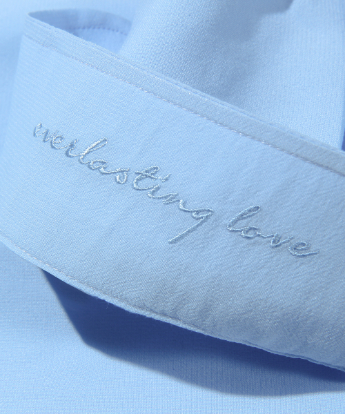 Diamond Layla(ダイアモンドレイラ)の「Poly Overfit Shirt S37-2 Sky Blue(シャツ/ブラウス・レディース・その他・S/M/L/XL)」の5枚目の写真
