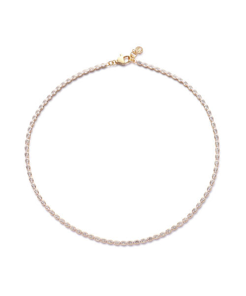 L.H.P(エルエイチピー)の「MIKSHIMAI/ミクシマイ/CUBIC ZIRCONIA CHAIN 002 NECKLACE/ネックレス(ネックレス・メンズ・ゴールド・F)」の1枚目の写真