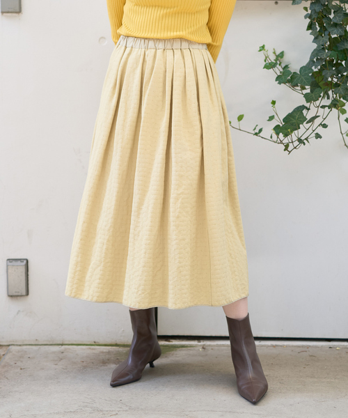 DESIGNWORKS(デザインワークス)の「ラメドットリバーシブルスカート(スカート・レディース・ブラック/クリーム・38/36)」の7枚目の写真